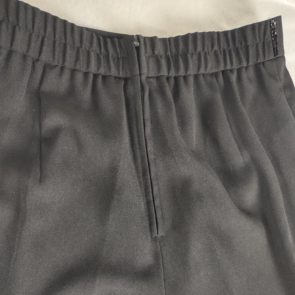Jessica Howard Black Beaded Collar 2 Pc Pant Suit Formal Career Petite 4 - Picture 14 of 14